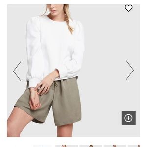 Goop the label puffer sleeve sweater